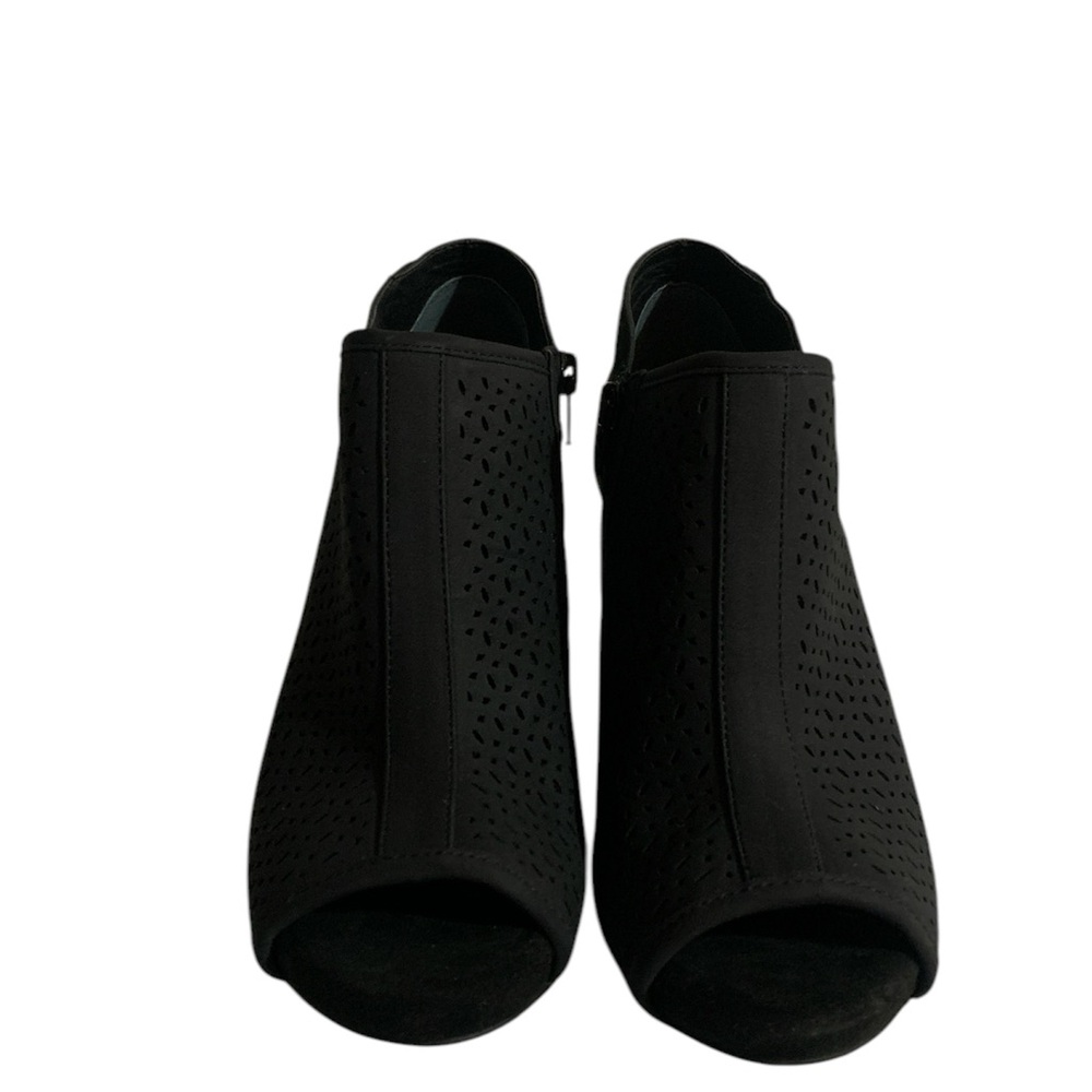 Giani Bernini Elegant Black Women's Peep-Toe Booties 8